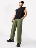 Korean Joggers: Basil Korean Joggers