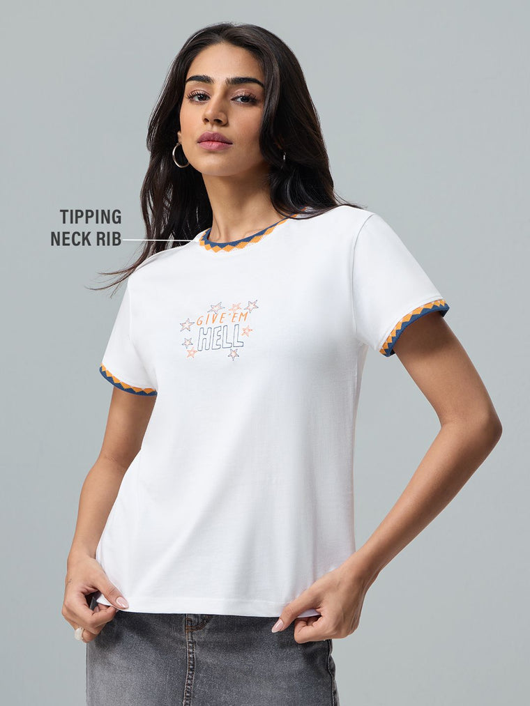 TSS Originals: Give 'em Hell Women Regular T-Shirts