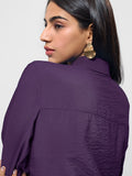 Buckle Shirt: Berry Women Regular Shirts