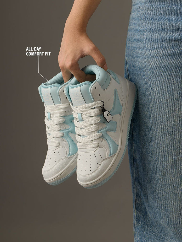 Mint Ice: UBZ Ascend Women Mid Top Sneakers