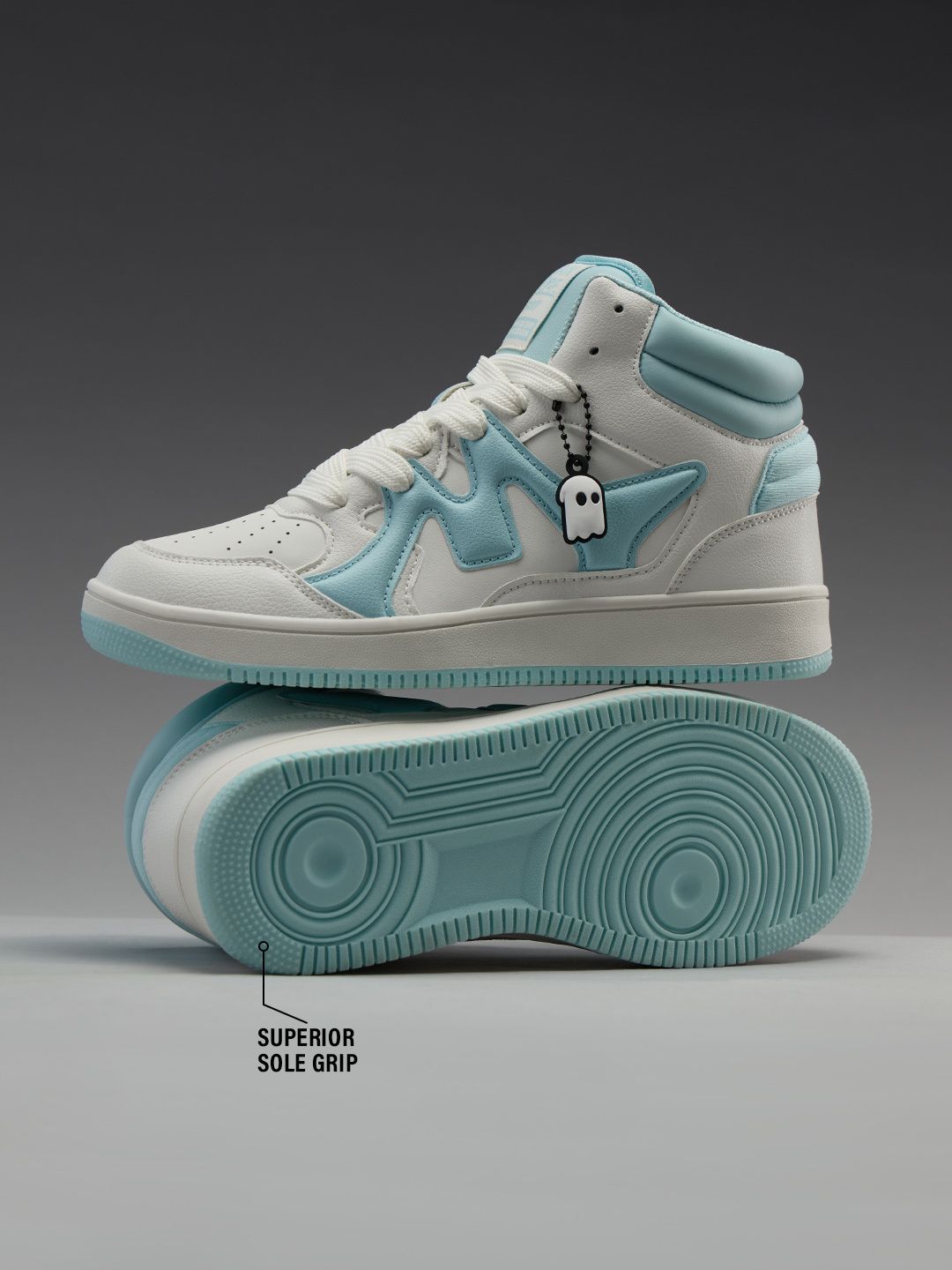 Mint Ice: UBZ Ascend Women Mid Top Sneakers