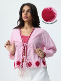 Plaid Shirt: Berry Women Oversized Shirts