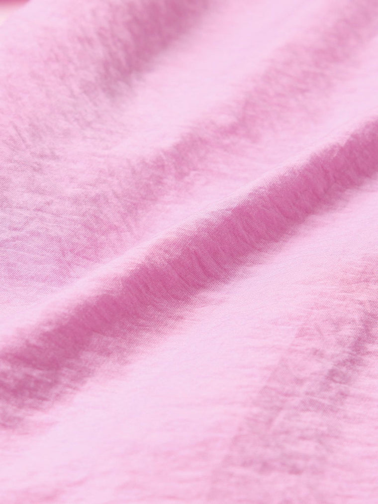 Buckle Shirt: Baby Pink Women Regular Shirts