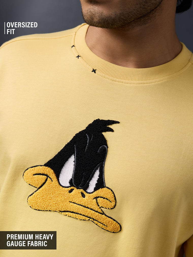 Looney Tunes: Angry Daffy Oversized T-Shirts