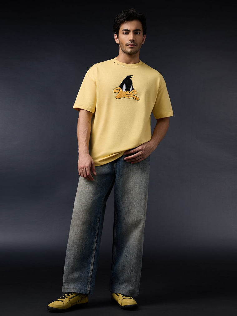 Looney Tunes: Angry Daffy Oversized T-Shirts