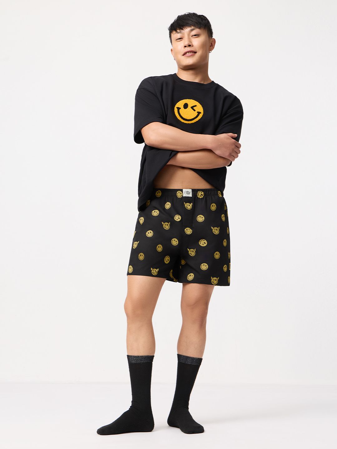 S.W.SMILEY: State Of Mind Boxer Shorts