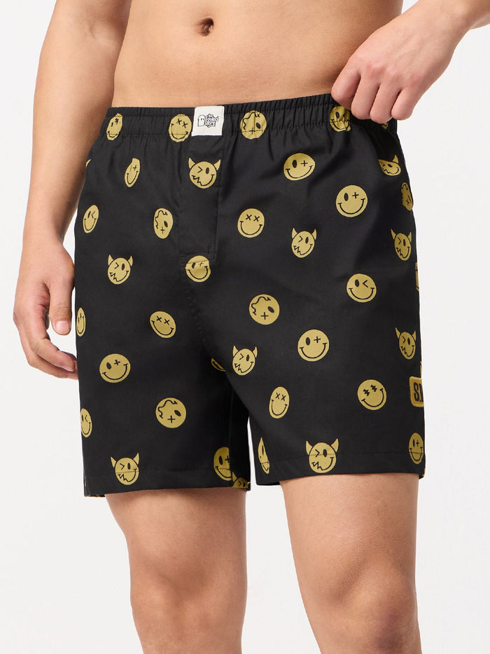 S.W.SMILEY: State Of Mind Boxer Shorts