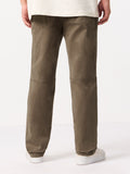 Aviator Pants: Dark Khaki Men Pants