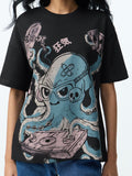 TSS Originals: Octopus Women Oversized T-Shirts