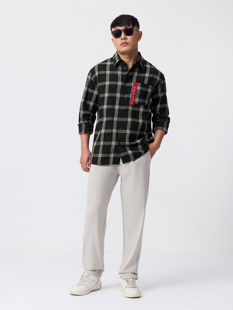 Plaid Shirt: Souled Men Relaxed Shirts