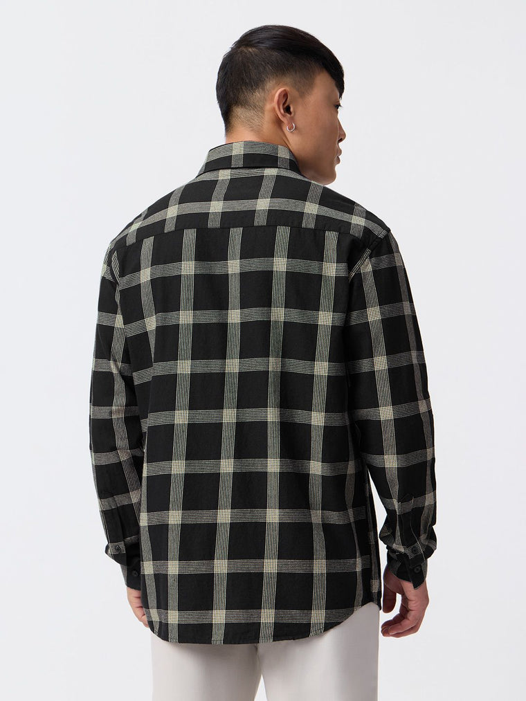 Plaid Shirt: Souled Men Relaxed Shirts