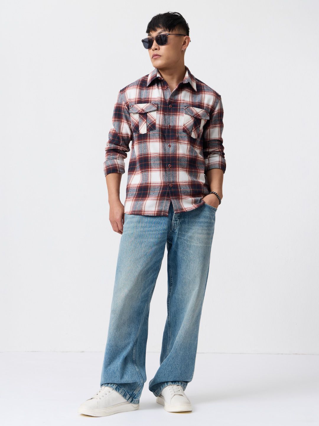 Plaid Shirt: Copper Creek Men Utility Shirts