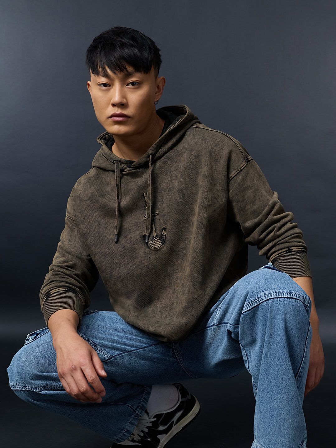 Popeye: Bring 'Em On Men Oversized Hoodies