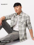 Plaid Shirt: Mystical Men Utility Shirts