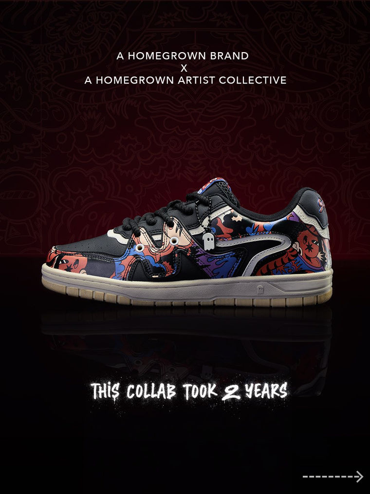UBZ x Doodle Mapuls Men Low Top Sneakers