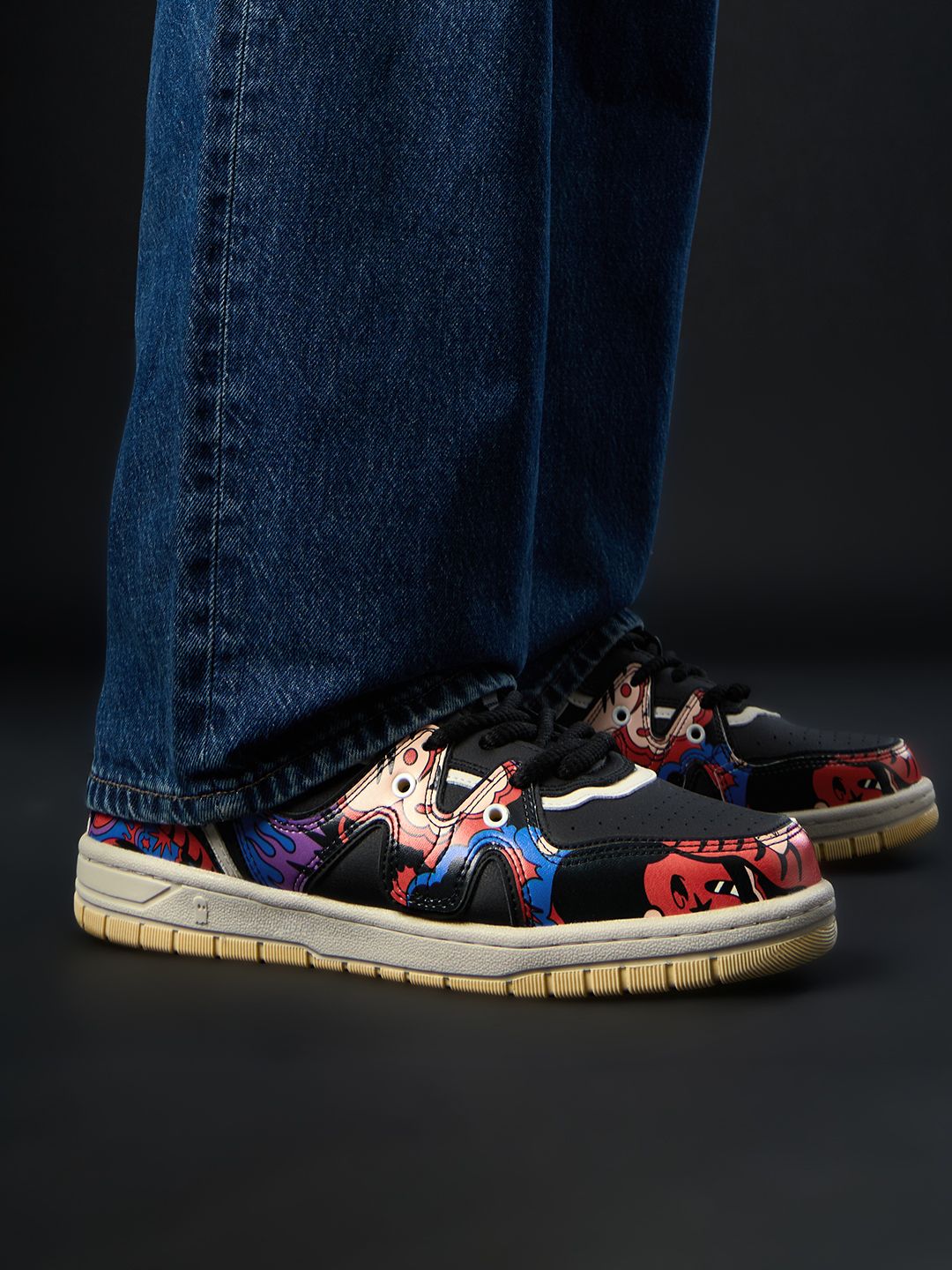 UBZ x Doodle Mapuls Men Low Top Sneakers
