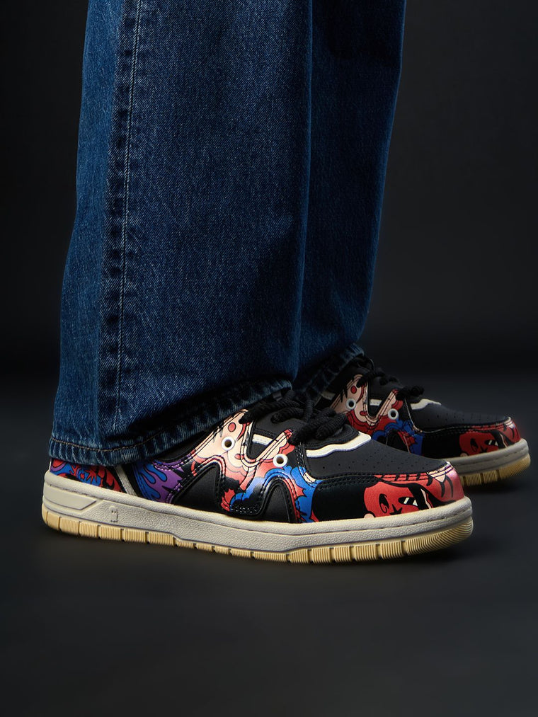 UBZ x Doodle Mapuls Men Low Top Sneakers