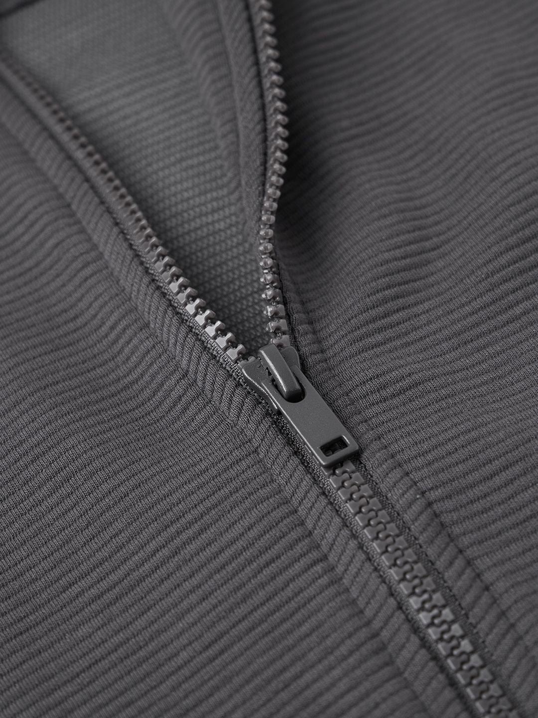 Textured Hoodie: Smoke Grey Men Oversized Hoodies