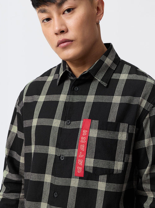 Plaid Shirt: Souled Men Relaxed Shirts