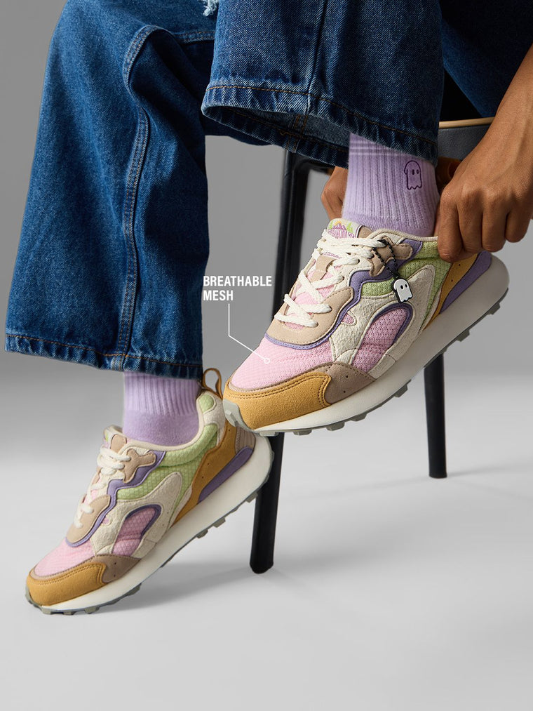 Mixed Kulfi: Trailz Women Low Top Sneakers