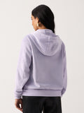 Zipper Hoodie: Velvet Mauve Women Oversized Zipper Hoodies