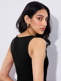 Essential Solids: Royal Black Women Knit Tops