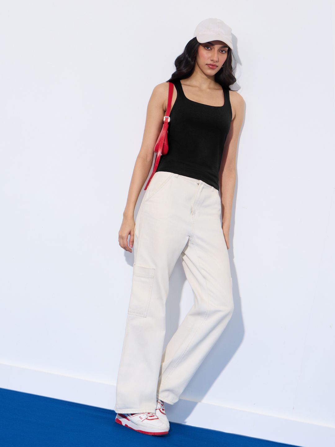 Essential Solids: Royal Black Women Knit Tops
