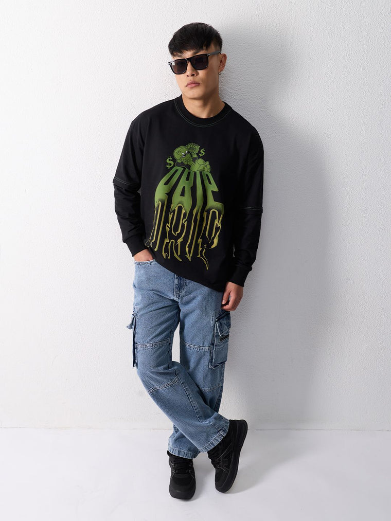 Richie Rich: Drip Oversized Full Sleeve T-Shirts