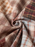 Plaid Overshirt: Patch Fusion Overshirts