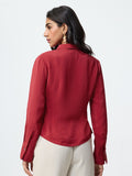 Textured Shirt: Ruby Women Fitted Shirts