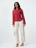 Textured Shirt: Ruby Women Fitted Shirts
