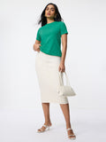 Regular Solids: Emerald Women Regular T-Shirts