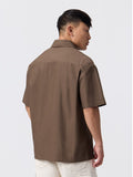 Solids: Oak Oversized Shirts