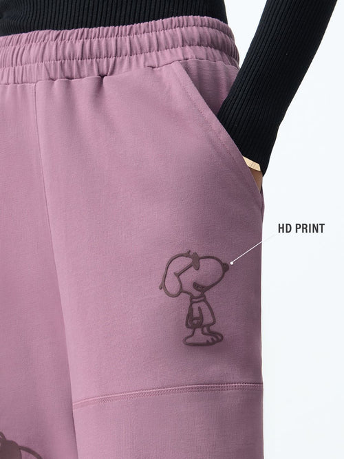 Peanuts: Happy Snoopy Women Straight Joggers