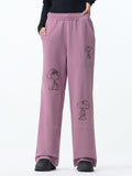 Peanuts: Happy Snoopy Women Straight Joggers