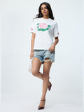 TSS Originals: Lotus Flower Women Oversized T-Shirts