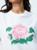 TSS Originals: Lotus Flower Women Oversized T-Shirts