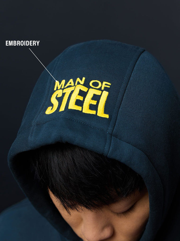 Superman: Invincible Men Oversized Hoodies