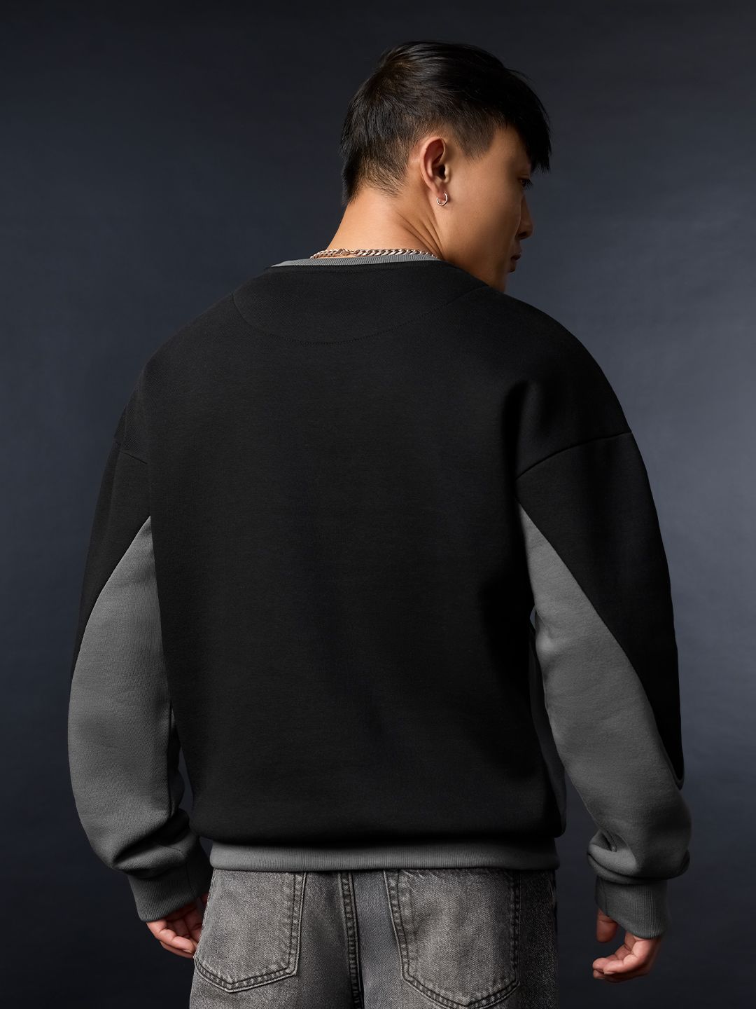 Batman: Legend Men Oversized Sweatshirts