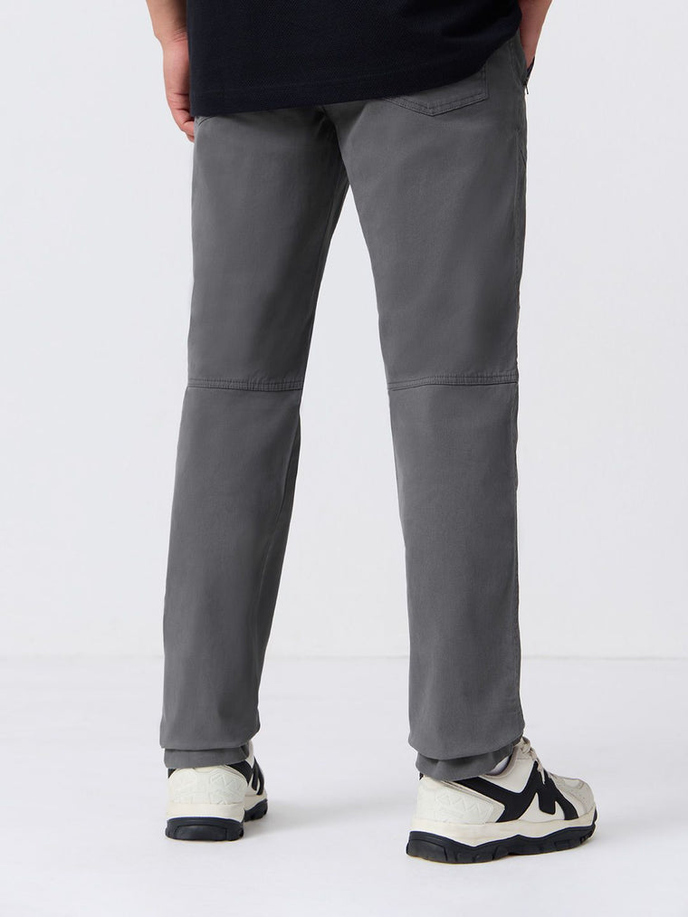 Aviator Pants: Slate Grey Men Pants