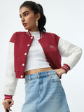 Varsity Jacket: Scarlet Women Bomber Jackets