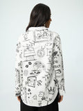 Peanuts: A Day In The Life Women Oversized Shirts
