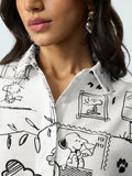 Peanuts: A Day In The Life Women Oversized Shirts