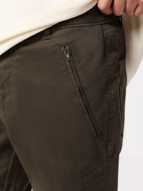 Aviator Pants: Chocolate Men Pants