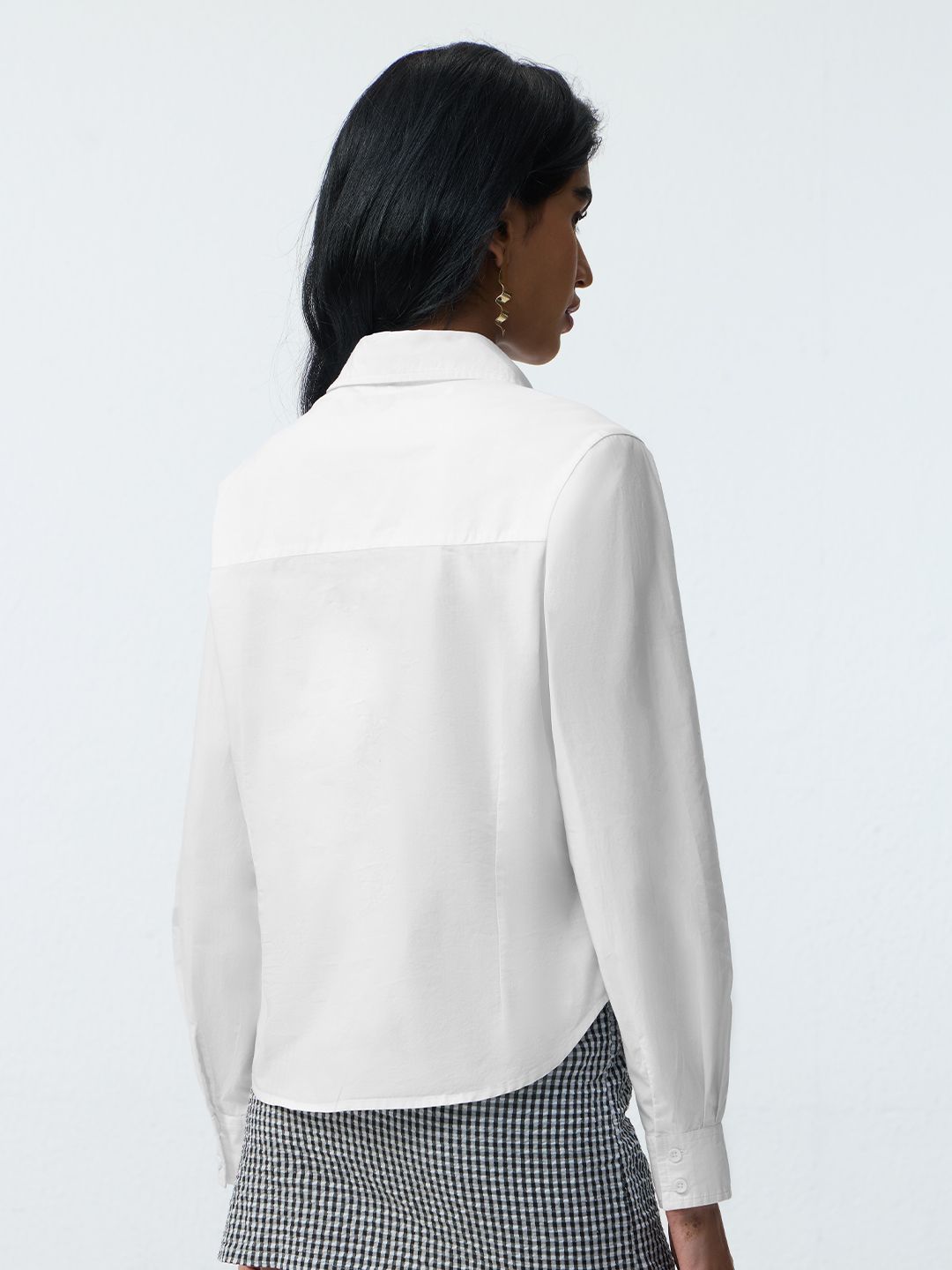 Classic Solids: Frost Women Regular Shirts