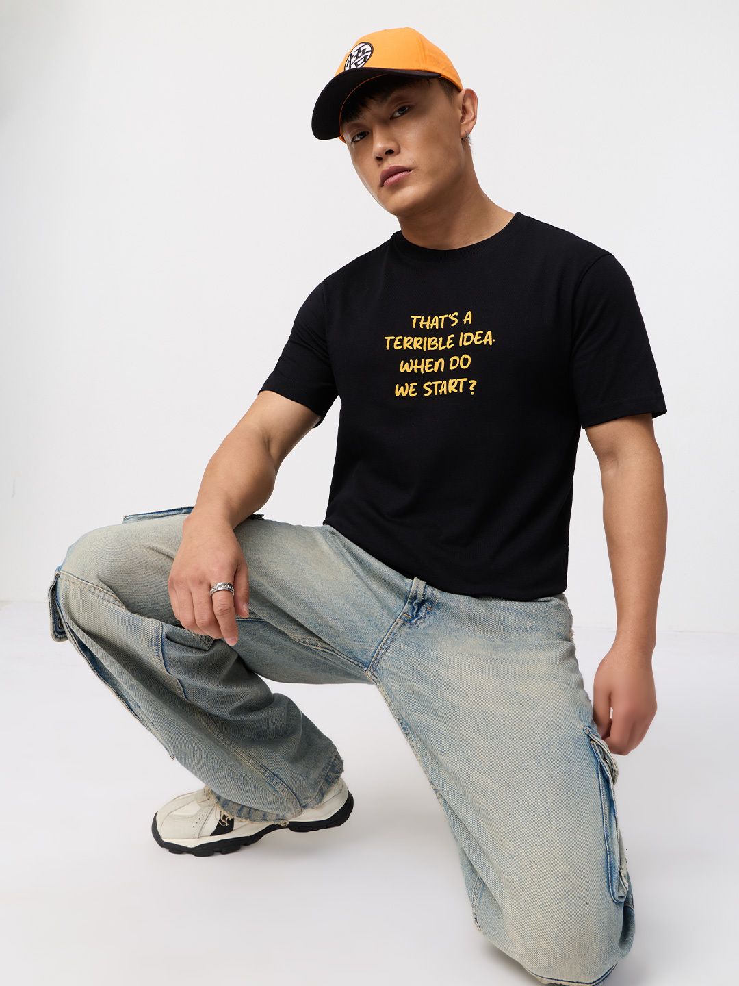Casual Classics: Terrible Idea Men Relaxed Fit T-Shirts