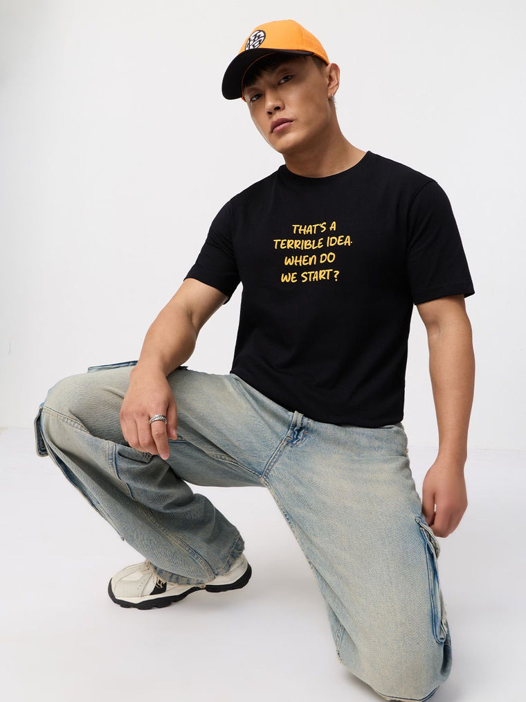Casual Classics: Terrible Idea Men Relaxed Fit T-Shirts