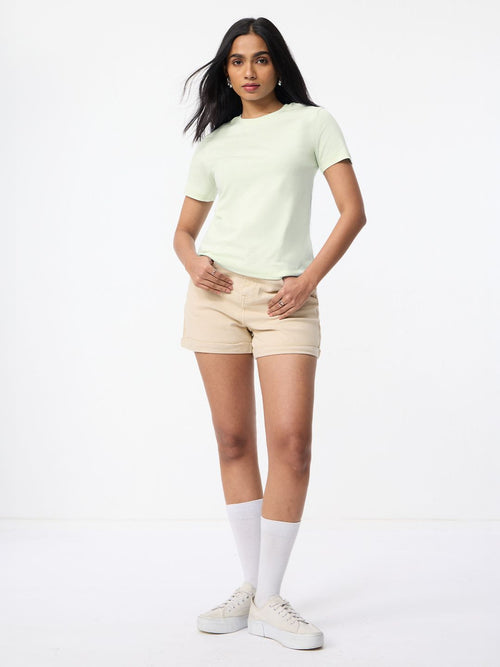 Regular Solids: Frost Women Regular T-Shirts