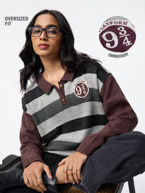 Harry Potter: The Platform Women Oversized Sweaters