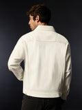 Denim Jacket: Ivory Denim Jackets